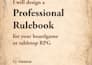 design a professional rulebook for your board game or tabletop rpg